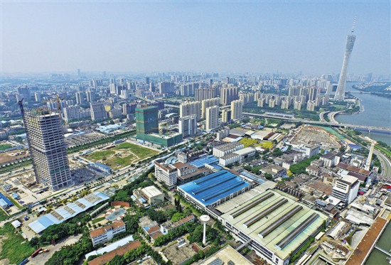 广州琶洲互联网创新集聚区（资料图）
